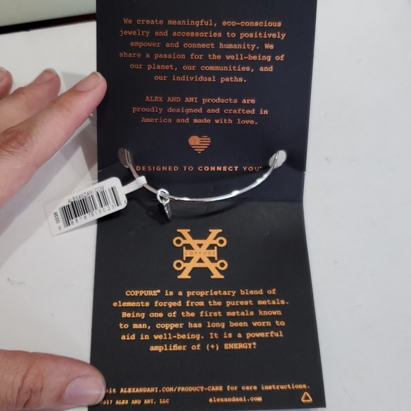 Alex and Ani Path of Life Silver Sparkle bracelet - Picture 4 of 6